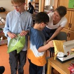 Tüten nähen (vergrößerte Bildansicht wird geöffnet)