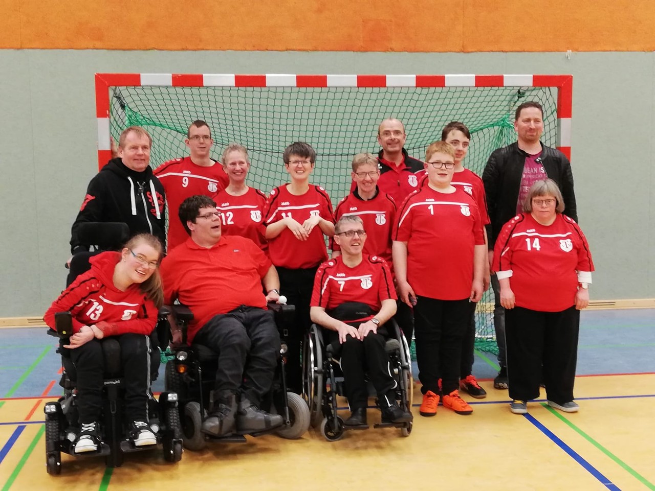 Boccia-Mannschaft