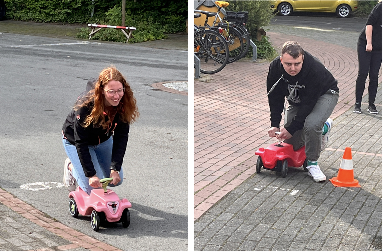Bobbycar-Rennen