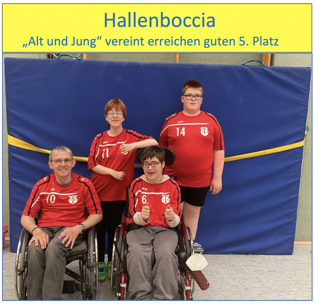 Bocciamannschaft