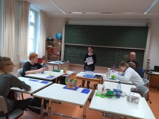 in der Mittelstufe