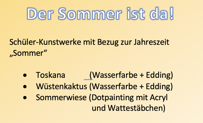 Sommer 2