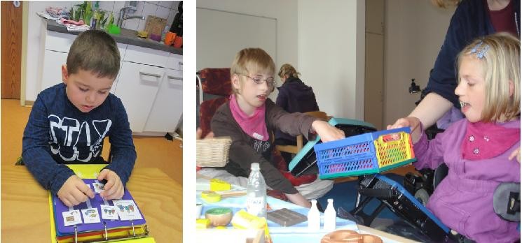 Schüler bei Übungen